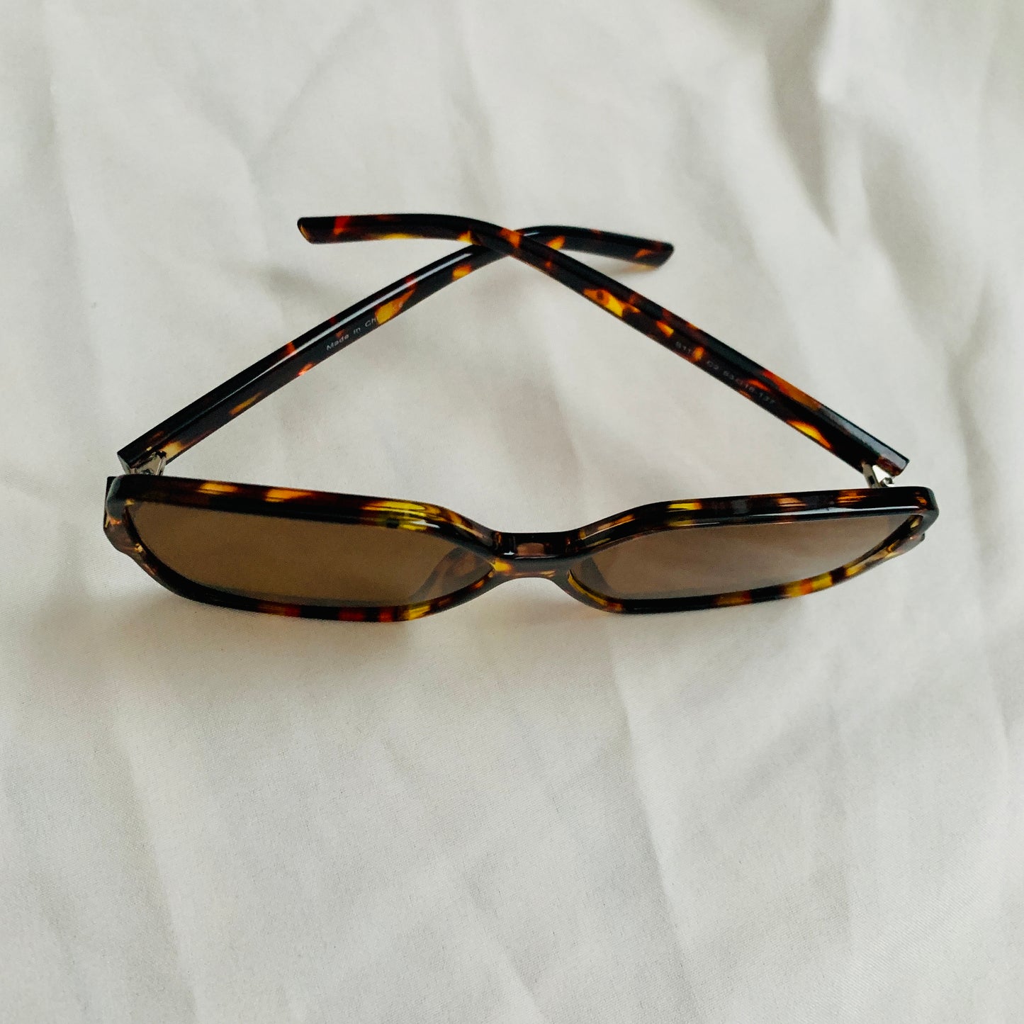 Tortoise Luxe Square Sunglasses
