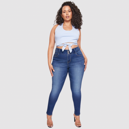 High-Rise Skinny Jeans (Plus Size)