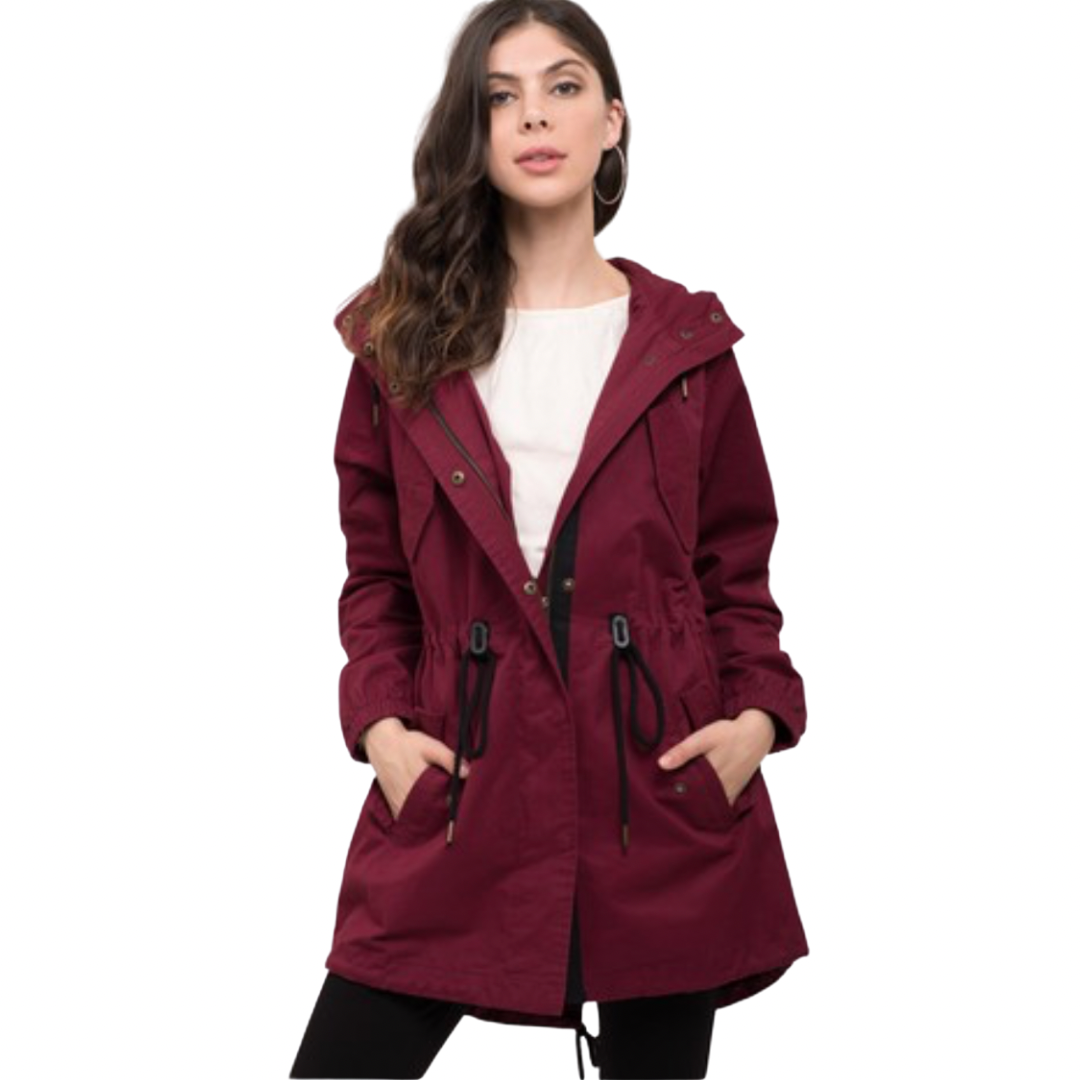 Burgundy Jacket