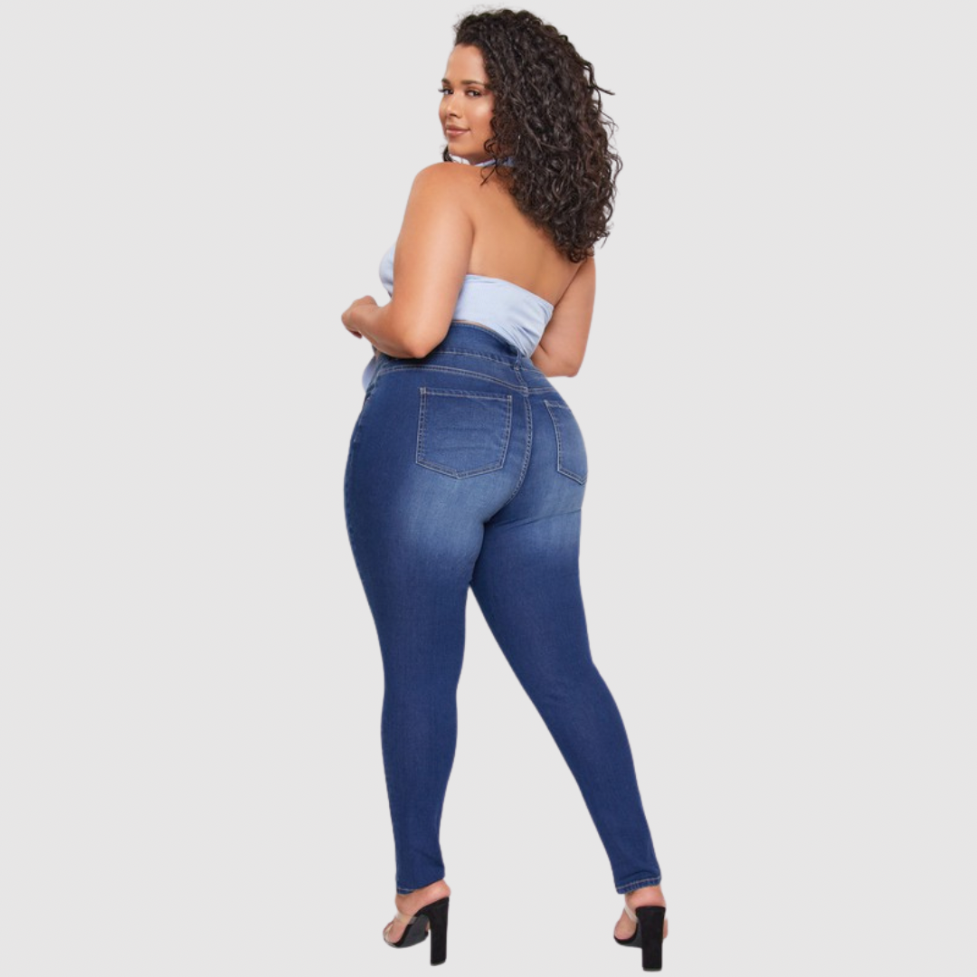 High-Rise Skinny Jeans (Plus Size)